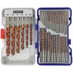 Tivoly 11454170003 metal drill bit set RANGER HSS, 1–13 mm