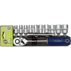 Irimo 129-12-4 padrunvõtmete komplekt, 10-24mm