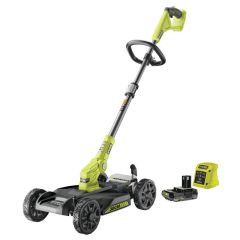 Аккумуляторный триммер-газонокосилка Ryobi RY18LMC30A-120, 18 В, 30 см, 1 × 2,0 А·ч
