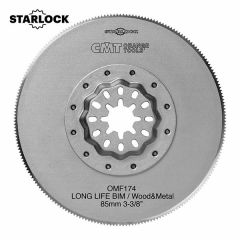 CMT multitool blade for wood and metal, 85 mm, BiM Co8
