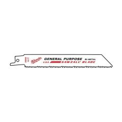 Milwaukee 48005092 полотно для сабельной пилы, 150 × 10 мм, 5 шт.