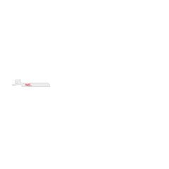 Milwaukee 48005162 полотно для сабельной пилы, 90 × 14 мм, 5 шт.