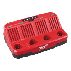 Milwaukee M12 C4 four-bay sequential charger