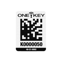 Milwaukee AIDTLP-100 suur ID-kleebis plastpinnale, 100 tk