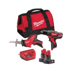 Tööriistade komplekt Milwaukee M12 BPP2C-402B