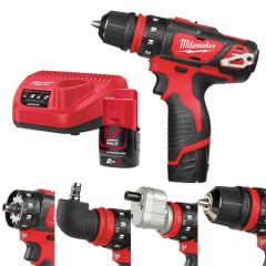 Akutrell-kruvikeeraja Milwaukee M12 BDDXKIT-202C