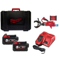 Puldiga juhitav maakaablilõikur Milwaukee M18 HCC75R-502C