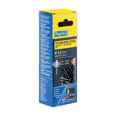 Neet roostevaba 3,2x8mm 50tk + puur C, Rapid