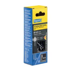 Neet roostevaba 4,0x12mm 50tk + puur C, Rapid