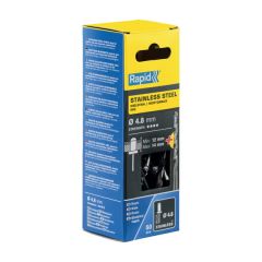 Neet roostevaba 4,8x18mm 50tk + Drill C, Rapid
