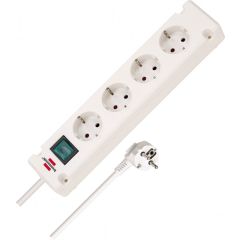 Pikendusjuhe 230 V IP20 1,5m white, Brennenstuhl