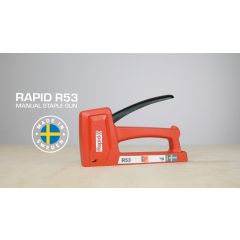 Rapid R53 klambripüstol, nr 53, 4–10 mm