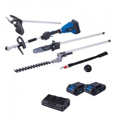 Аккумуляторный садовый мультитул Scheppach BC-MFH400-X, 2 × 2 А·ч