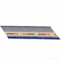 Ecomax 34° karkassinaelad 90×3,1 mm, kamm, kirgas, 2000 tk