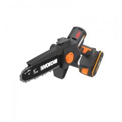 Аккумуляторная пила для обрезки веток Worx WG327E, 20 В, комплект 2,0 А·ч