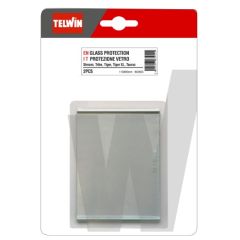 Telwin Tiger keevitusmaski välimine kaitseklaas, 90 × 110 mm, 2 tk