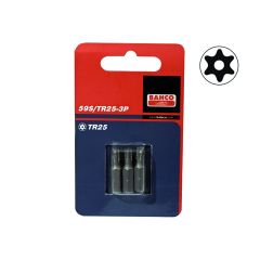 Standard bits 59S TORX TR27 25mm 3pcs blister