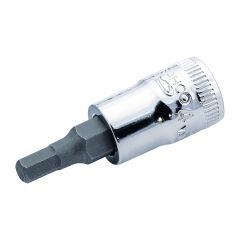Hex head socket driver 6709M 6mm 1/4"