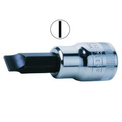 Socket driver 3/8" flat tip