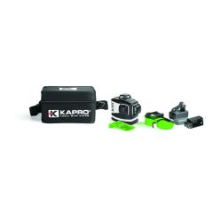 Kapro 883HG 3D лазерный уровень с зеленым лучом в мягком футляре