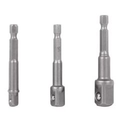 Truper ADA-3 padruniadapterid, 3 tk, 1/4″ HEX