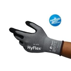 Ansell HyFlex 11-571 ESD-lõikekindlad nitriilkindad, tase D, suurus 7