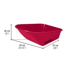 Metallist asendusvann Truper CO-60 kärule CAT-60ND