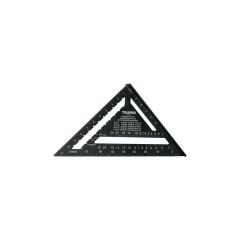 Truper carpenters aluminium speed square 12" (305mm), black anodized finish