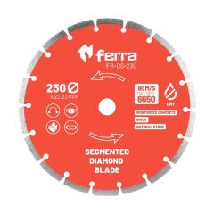 Алмазный диск сегментный Ferra для сухой резки