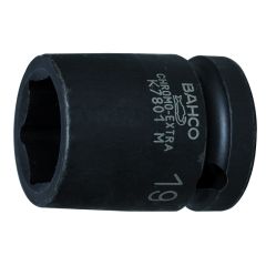Kuuskant löökpadrunvõti K7801M 23mm, 1/2"