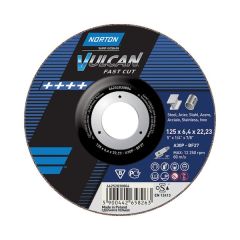 Norton NO66252925523 lihvketas, T27, 125 × 6,4 × 22,23 mm