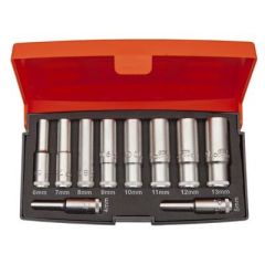 Pikkade padrunite S0810L kompl. 4-13mm 1/4" 10 osa