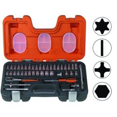 Bahco S460 padrunite ja otsakute komplekt, 4-13mm
