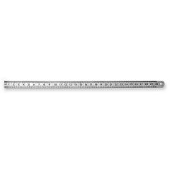 Ruler 200x13x0,3mm stainless narrow type 497