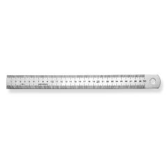 Ruler 300x30x1,0mm stainless type 498