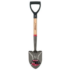Väike teravaotsaline labidas Truper TR-BY-E, puidust vars ja D-käepide, 72 cm