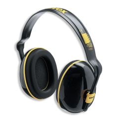 Uvex UV2600200 headphones, black/yellow