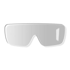 Uvex replacement lens for Ultravision 9301 goggles – polycarbonate, supravision excellence coating, clear, UV400 protection, EN 166 and EN 170 certified