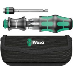 Wera Kraftform Kompakt 20 Multi-Bit Screwdriver Set – Rapidaptor, 7-Piece