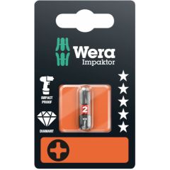 Wera 851/1 Impaktor bit PH 2 x 25mm