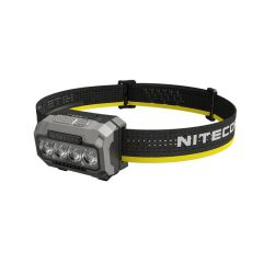 Nitecore HA29 UHE pealamp – 1200 luumenit, valge ja punase valguse režiimid, laetav või AAA, IP68 veekindel