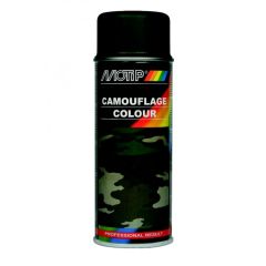 MOTIP CAMOUFLAGE matt maskeerimisvärv, roheline, RAL 6031, 400 ml