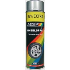 MOTIP WHEEL SPRAY veljevärv, hõbedane, läikiv, 500 ml