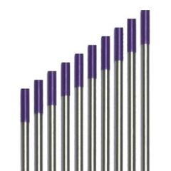 Binzel E3 tungsten electrode, purple, 2.0 × 175 mm