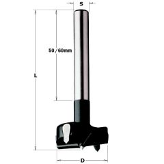 Hole boring bit HM D=35x90 S=10x60, CMT