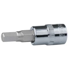 Шестигранная бита-головка 1/4" CHROMEplus 4мм, KS Tools