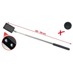 Ks tools 550.1136&KST инспекционное зеркало, 260-760мм, 50x80мм