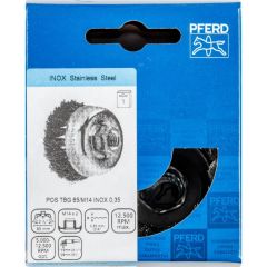 Pferd 220740&PFERD чашечная щётка, 0,35мм