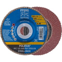 Lamellketas PSF STEELOX 125mm P40 PFC, Pferd