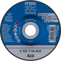 PFERD SG ALU зачистной круг по металлу, 125 × 7,2 мм